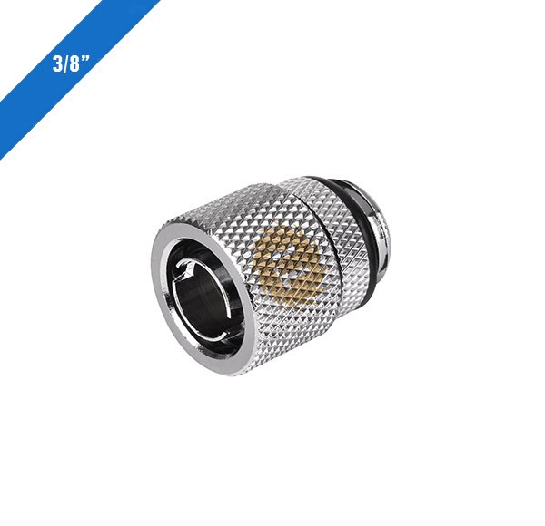Pacific 3/8'' x 1/2'' złączka prosta - Chrome