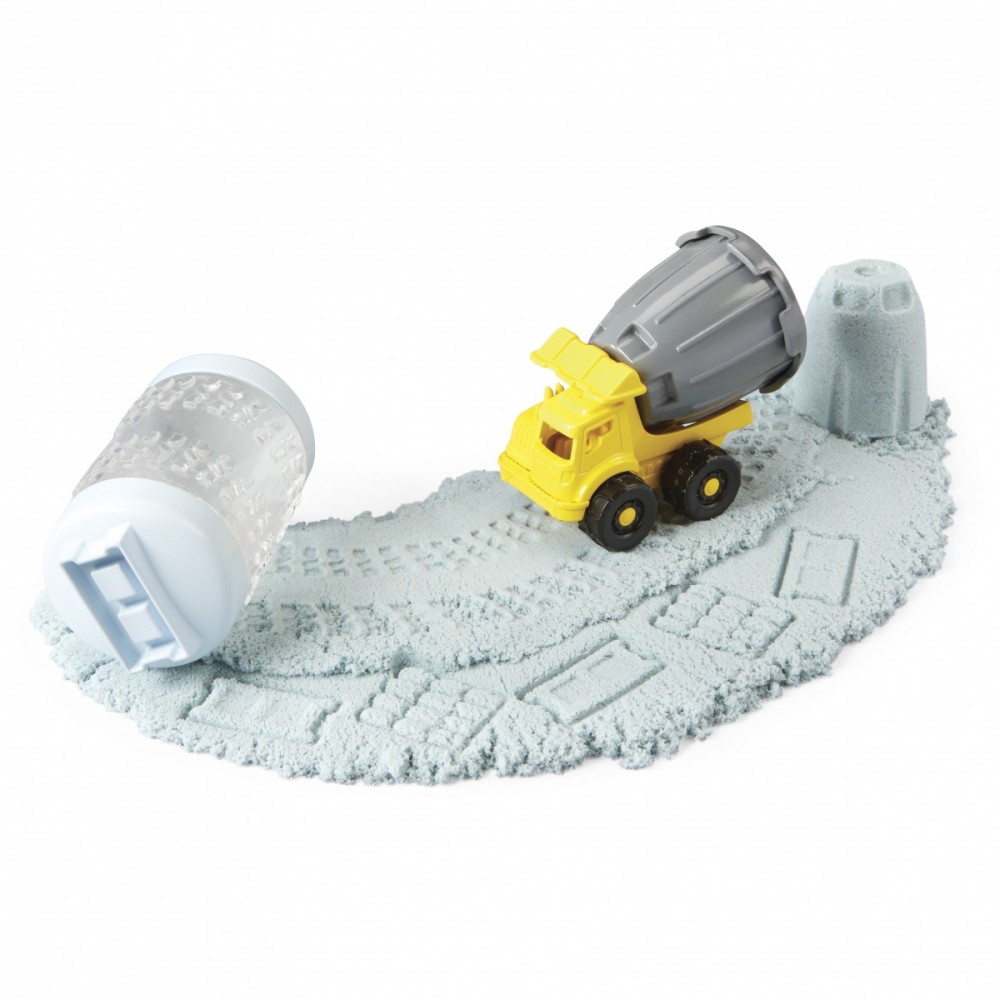 Masa plastyczna Wonder Factory Never Dry Sand Trucks, Betoniarka