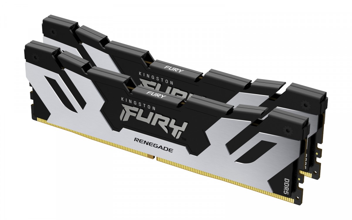 Pamięć DDR5 Fury Renegade 48GB(2*24GB)/7200 CL38 czarno-srebrna