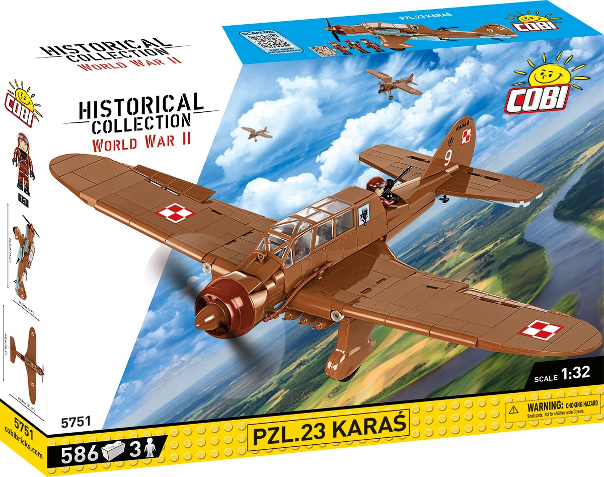 Klocki PZL.23 Karaś 