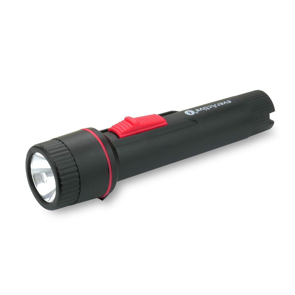 Latarka ręczna LED Basix Line EL-30 40 lumenów Czarna 