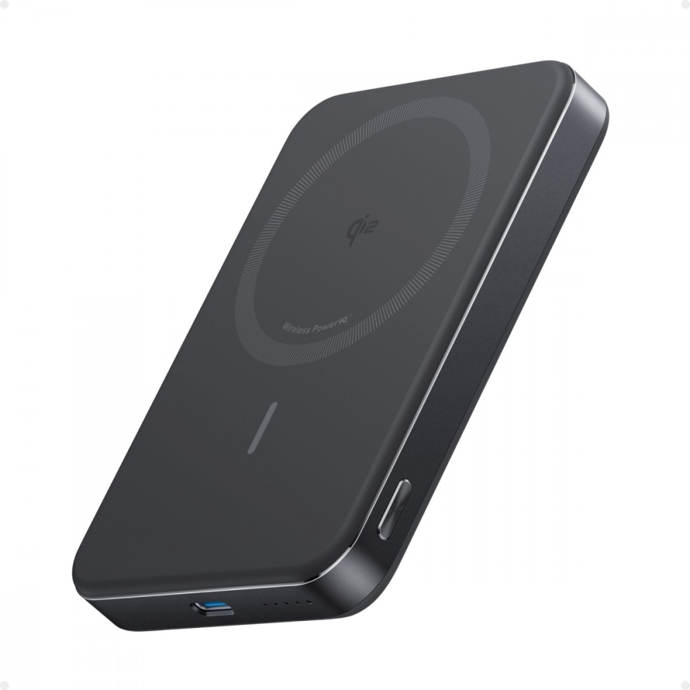 Powerbank indukcyjny MagGo 10000mAh czarny