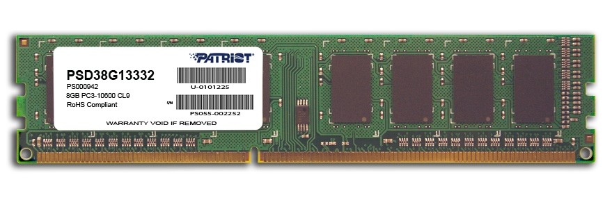 DDR3 8GB Signature 1333MHz CL9 