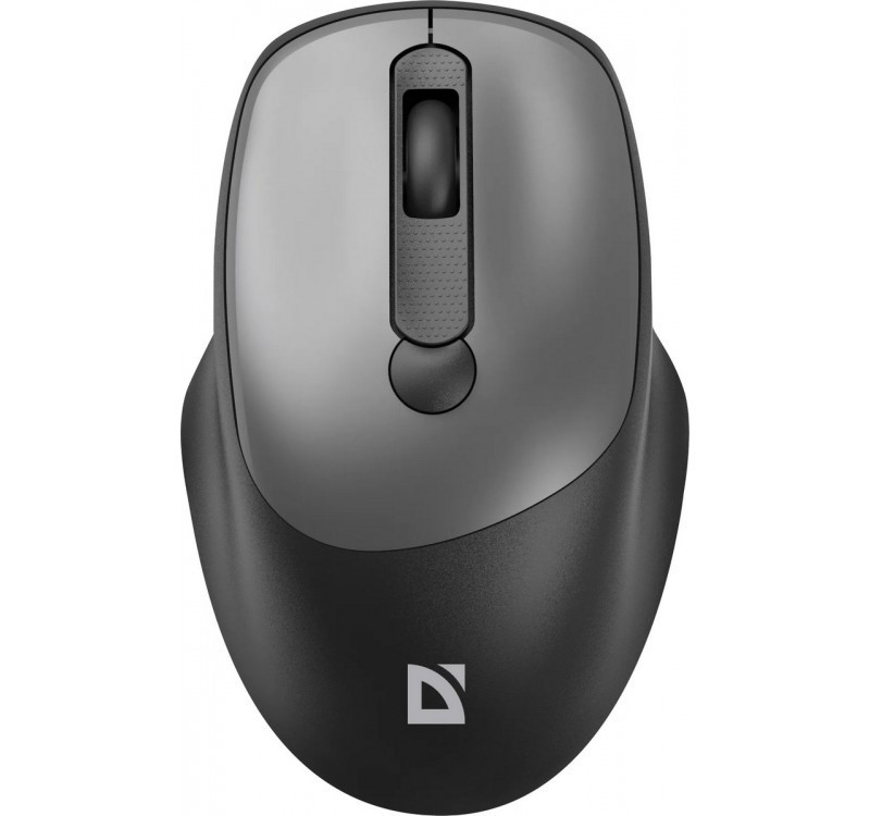 Mysz bezprzewodowa silent click FEAM MM-296 RF 1600 DPI Szara 