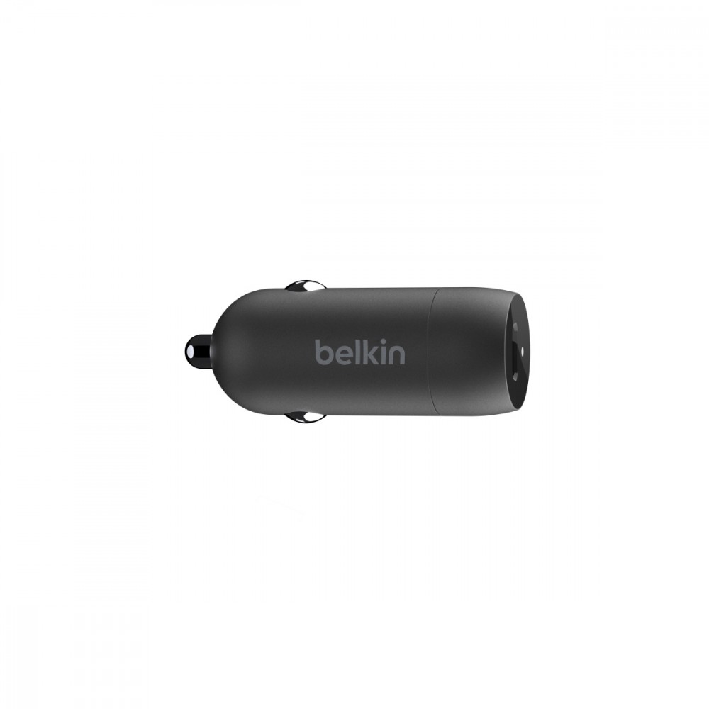 Ładowarka samochodowa 30W PD PPS USB-C Czarna 