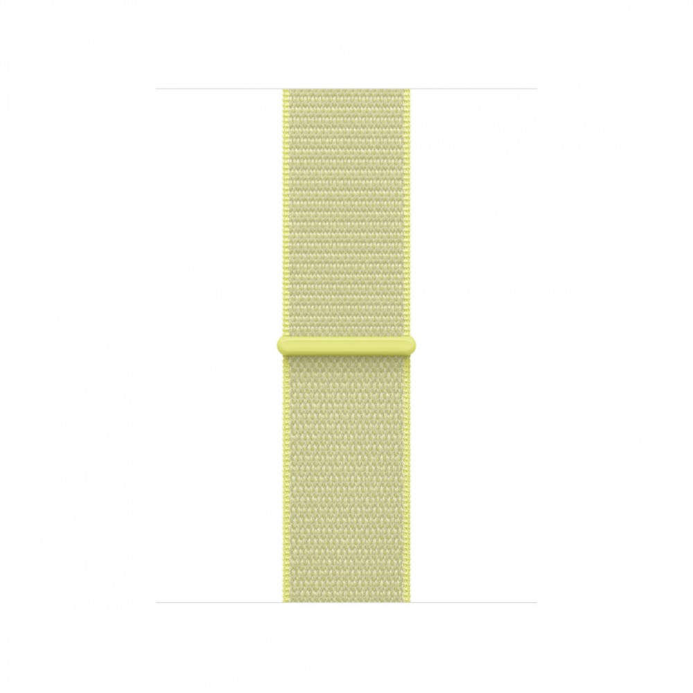 Opaska sportowa w kolorze neonowym żółtym do koperty 42 mm