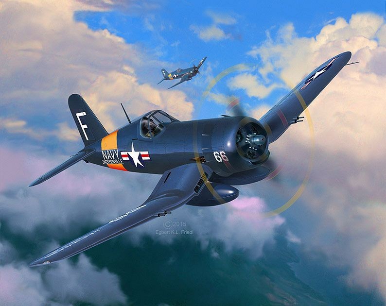 Model plastikowy F4U-4 Corsair