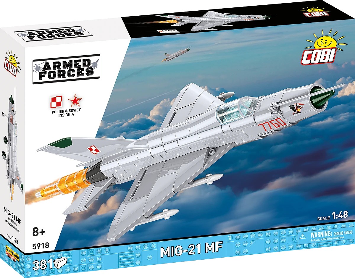 Klocki Mig-21 MF 381 klocków