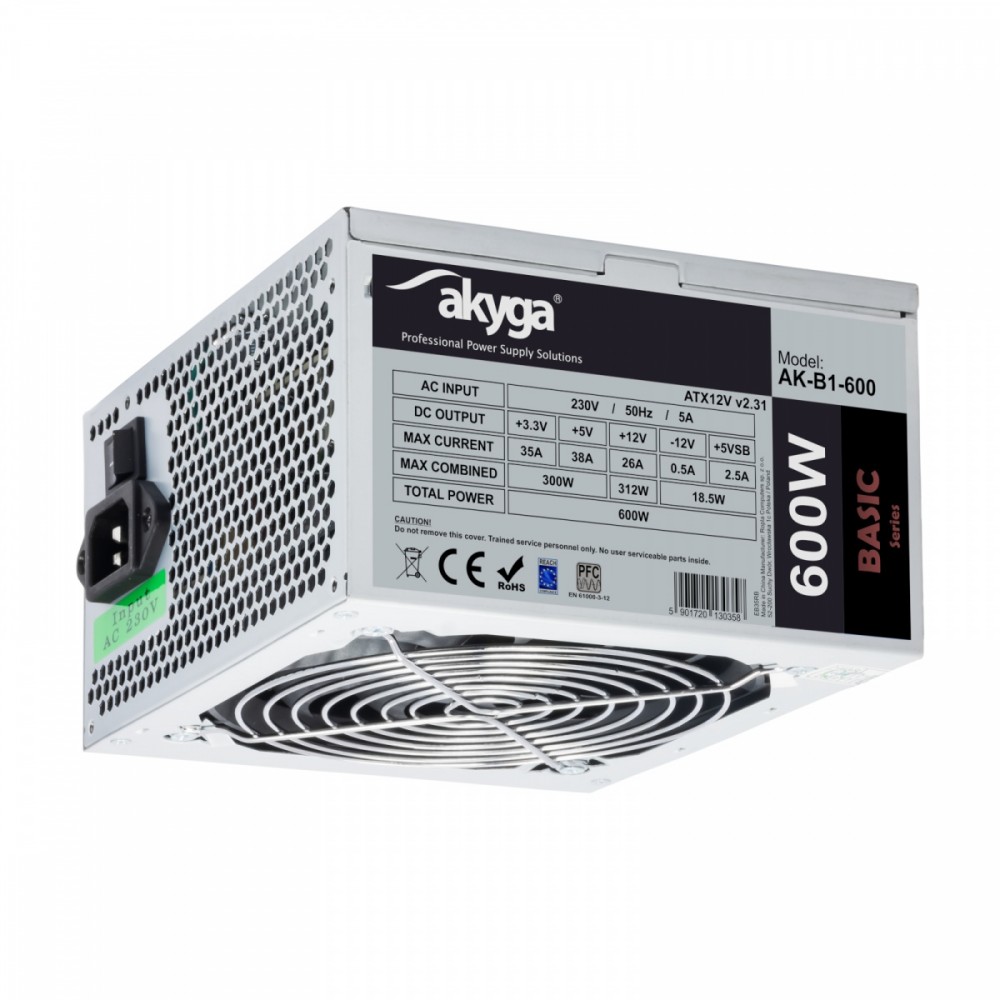 Zasilacz ATX AK-B1-600 600W