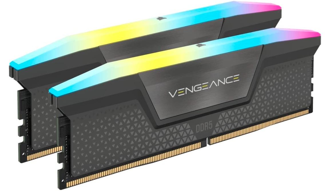 Pamięć DDR5 VENGEANCE RGB 64GB/6000 (2x32GB) CL30 AMD EXPO 