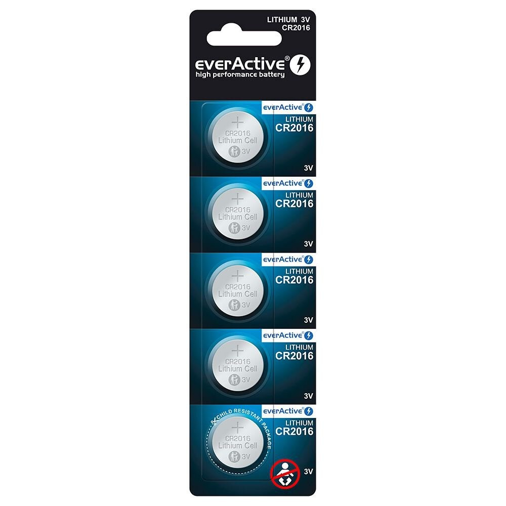 Bateria litowa CR2016 blister 5 szt. 