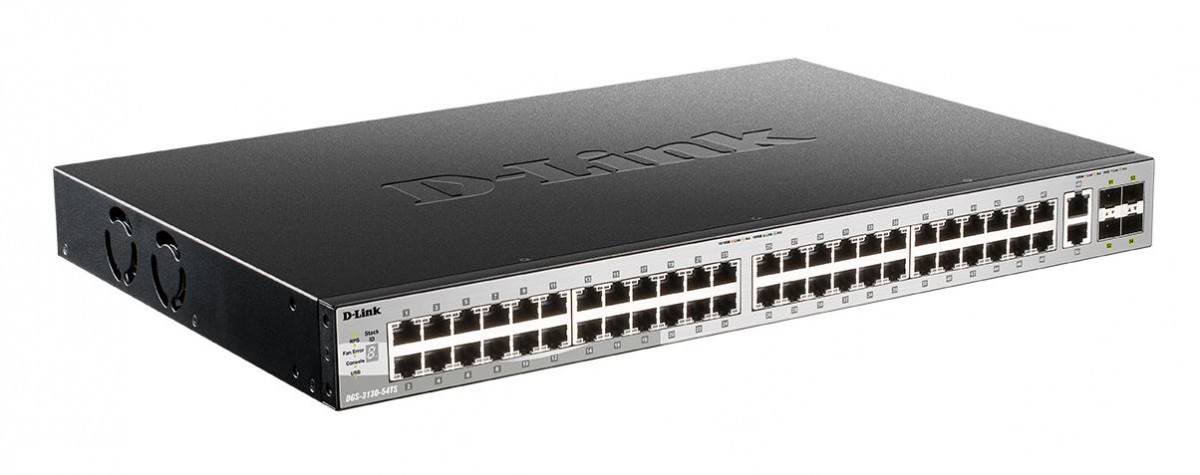 Przełącznik DGS-3130-54PS  48GE PoE 4SFP+