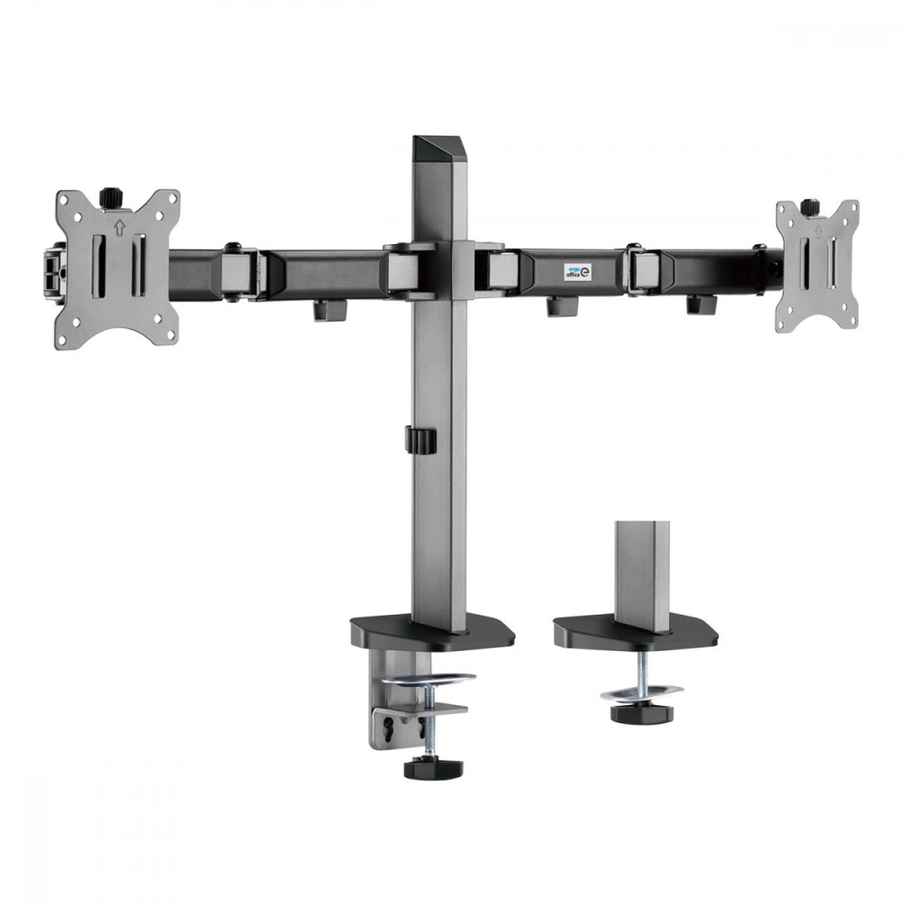 Uchwyt przegubowy na dwa monitory deluxe Ergo Office ER-449 