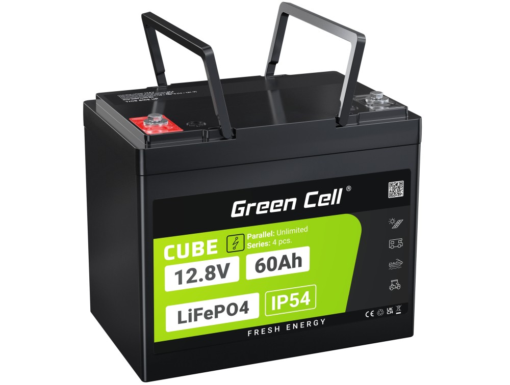 Akumulator CUBE LiFePO4 60Ah 12V/12.8V 768Wh 