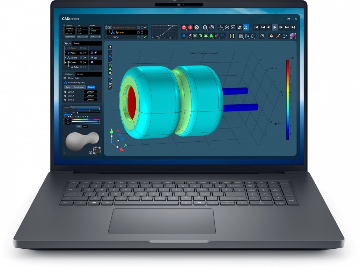 Stacja robocza Dell Pro Max 18 Plus MB18250 W11P U9-285HX|64GB|2TB| Nvidia RTX PRO 3000 Blackwell 12GB| WLAN+BT|18.0 QHD+| Backlit Kb|6C| vPro|3YPS
