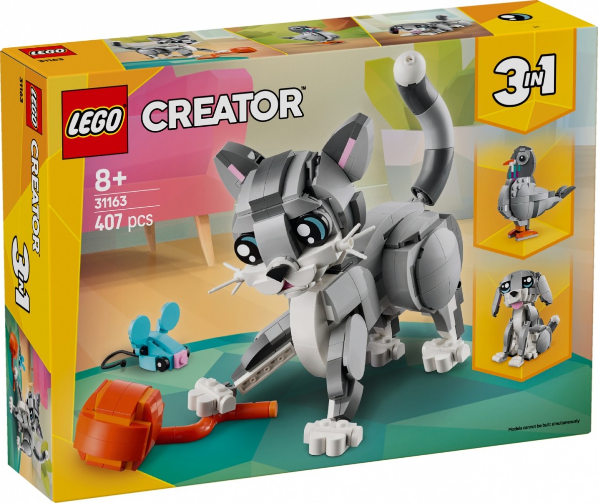 Klocki Creator 31163 Psotny kot 