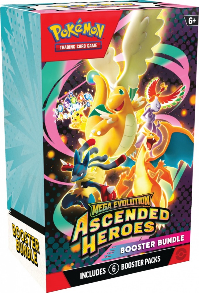 Karty Mega Evolution - Ascendend Heros - Booster Bundle (6 pack)