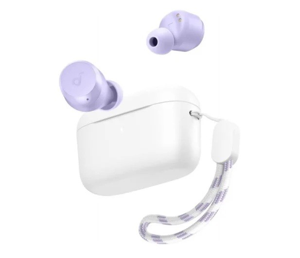 Słuchawki Soundcore A25i Bluetooth, fioletowe