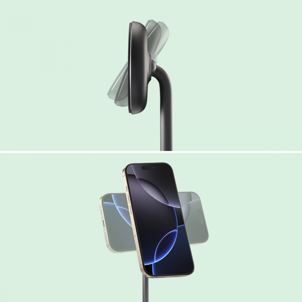 Ładowarka indukcyjna fast charge 15w czarna