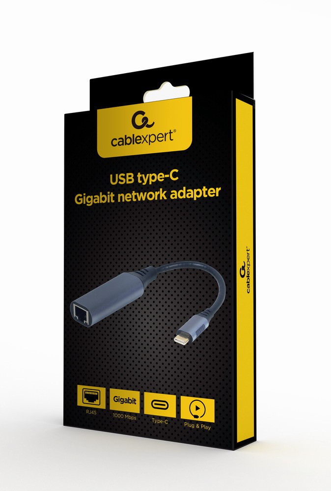 Adapter USB-C to LAN GbE RJ-45 
