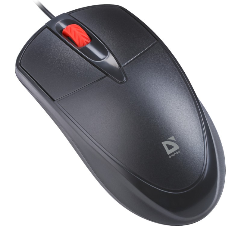 Mysz przewodowa silent click ICON MB-057 1000 DPI Czarna 