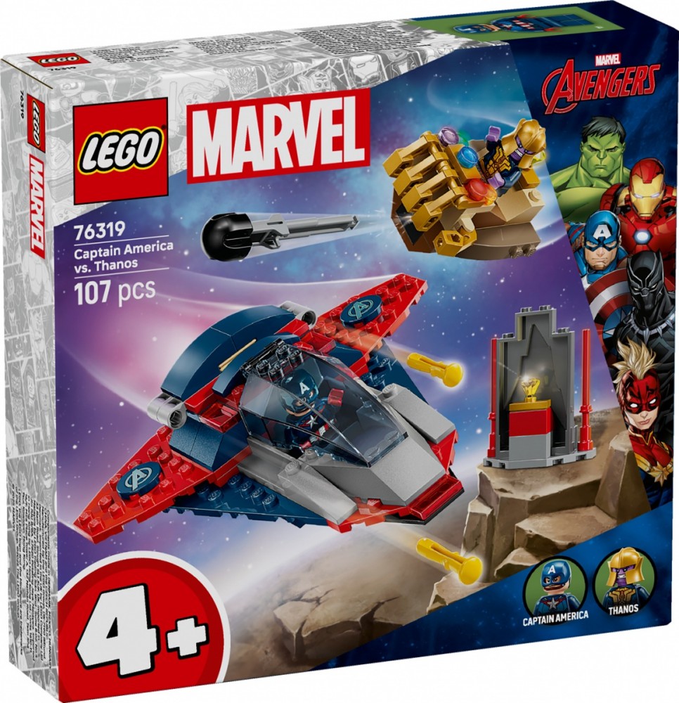 Klocki Super Heroes 76319 Kapitan Ameryka kontra Thanos 