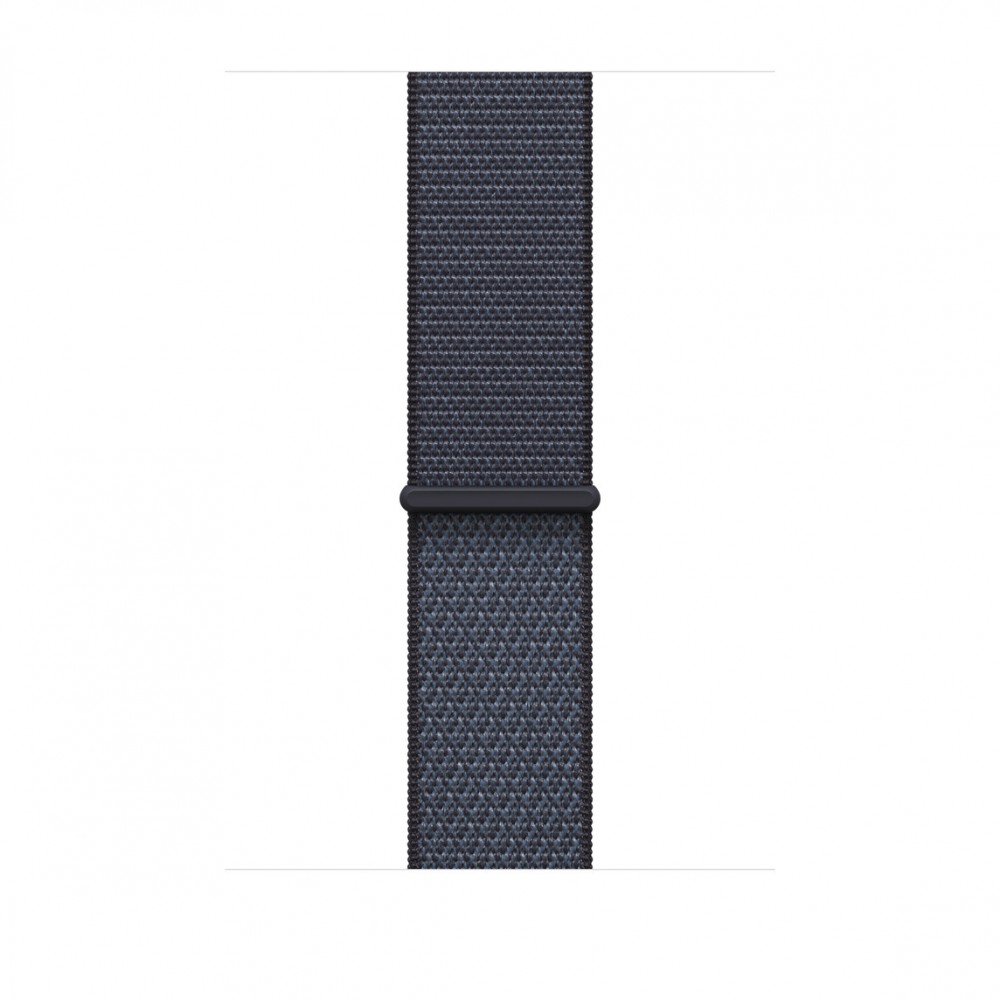 Opaska sportowa w kolorze marynarskiego granatu do koperty 46 mm