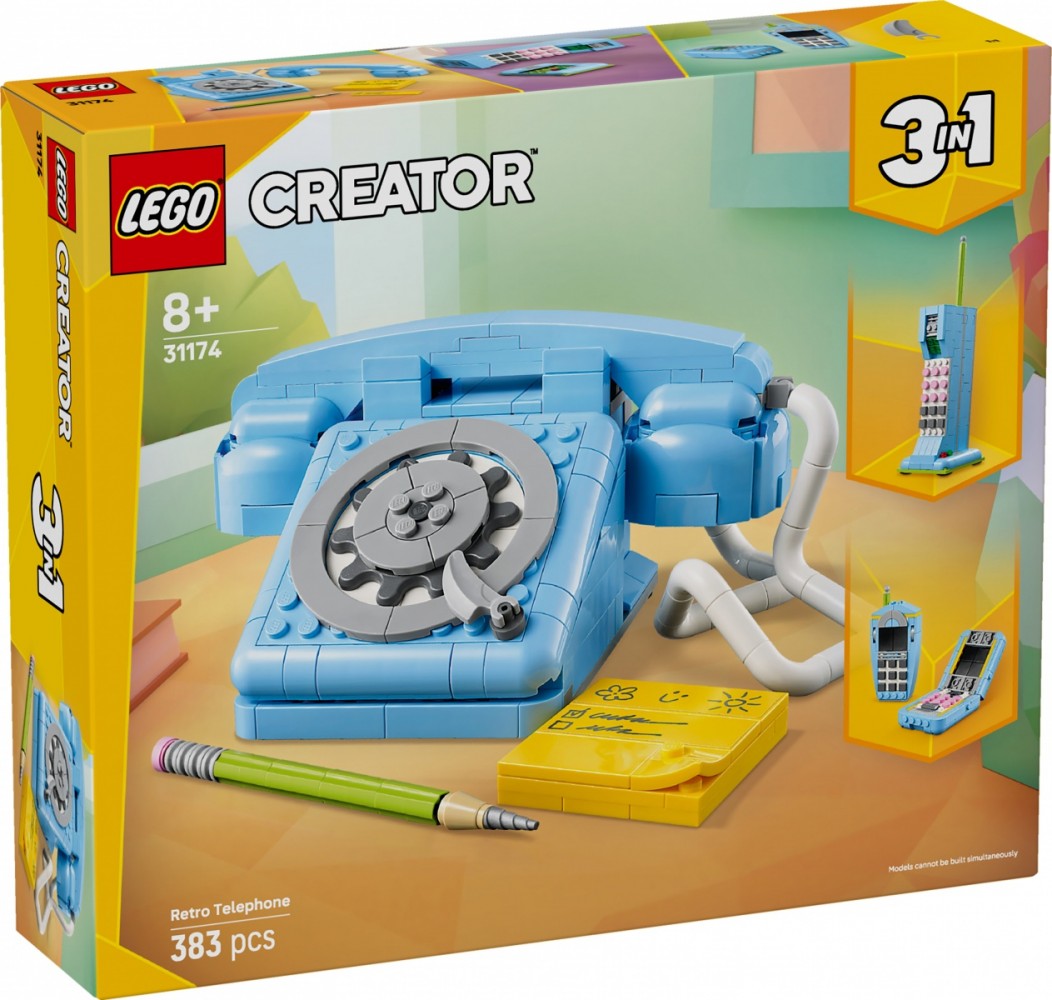 Klocki Creator 31174 Telefon w stylu retro 