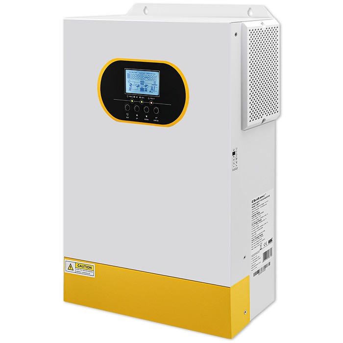 Hybrydowy inwerter solarny Off-Grid 6.2kVA | 6.2W | 120A | MPPT |LCD | BMS | Sinus 