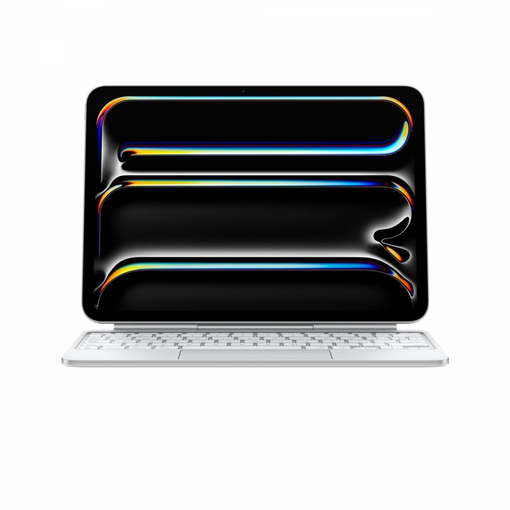 Klawiatura Magic Keyboard do iPada Pro 11 cali (M4/M5) - angielski (USA) - biała