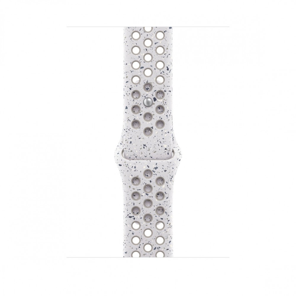 Pasek sportowy Nike w kolorze chmurnym szarym do koperty 46 mm - rozmiar S/M