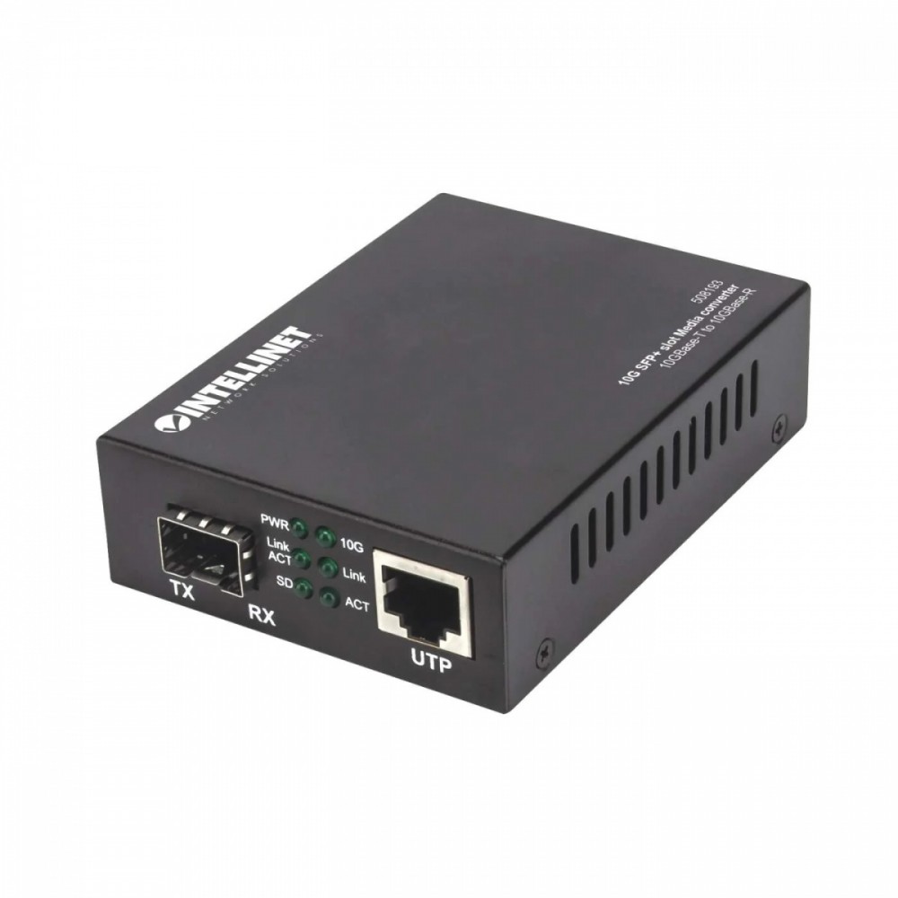 Media konwerter 10GBase-T na 10GBase-R, 10GB SFP+/10GB RJ45 