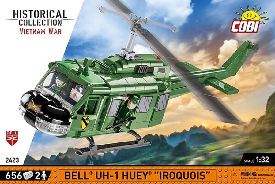 Klocki Bell UH-1 Huey Iroquois 