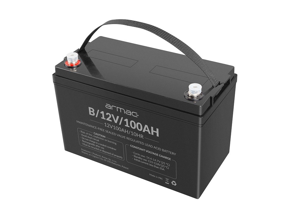 Akumulator 12v agm 12v 100ah uniwersalny B/12V/100AH
