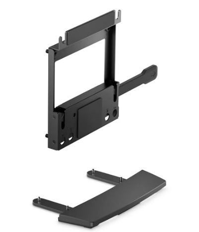 Uchwyt do monitorów z rozszerzeniem podstawy do komputera OptiPlex Micro i terminala klienckiego Pro 2 z serii E