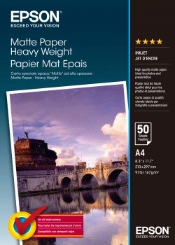 Papier Photo Matowy  A4 / 50 arkuszy / 167g/m2 