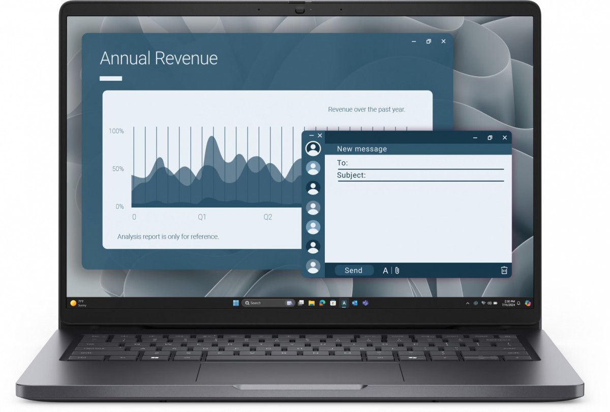 Laptop Dell Pro 14 PC14255/AMD Ryzen 5 220/8GB/256GB CL35/14.0 FHD+/AMD Radeon 740M/FgrPr/Cam&Mic/WLAN+BT/Backlit Kb/3 Cell/W11Pro