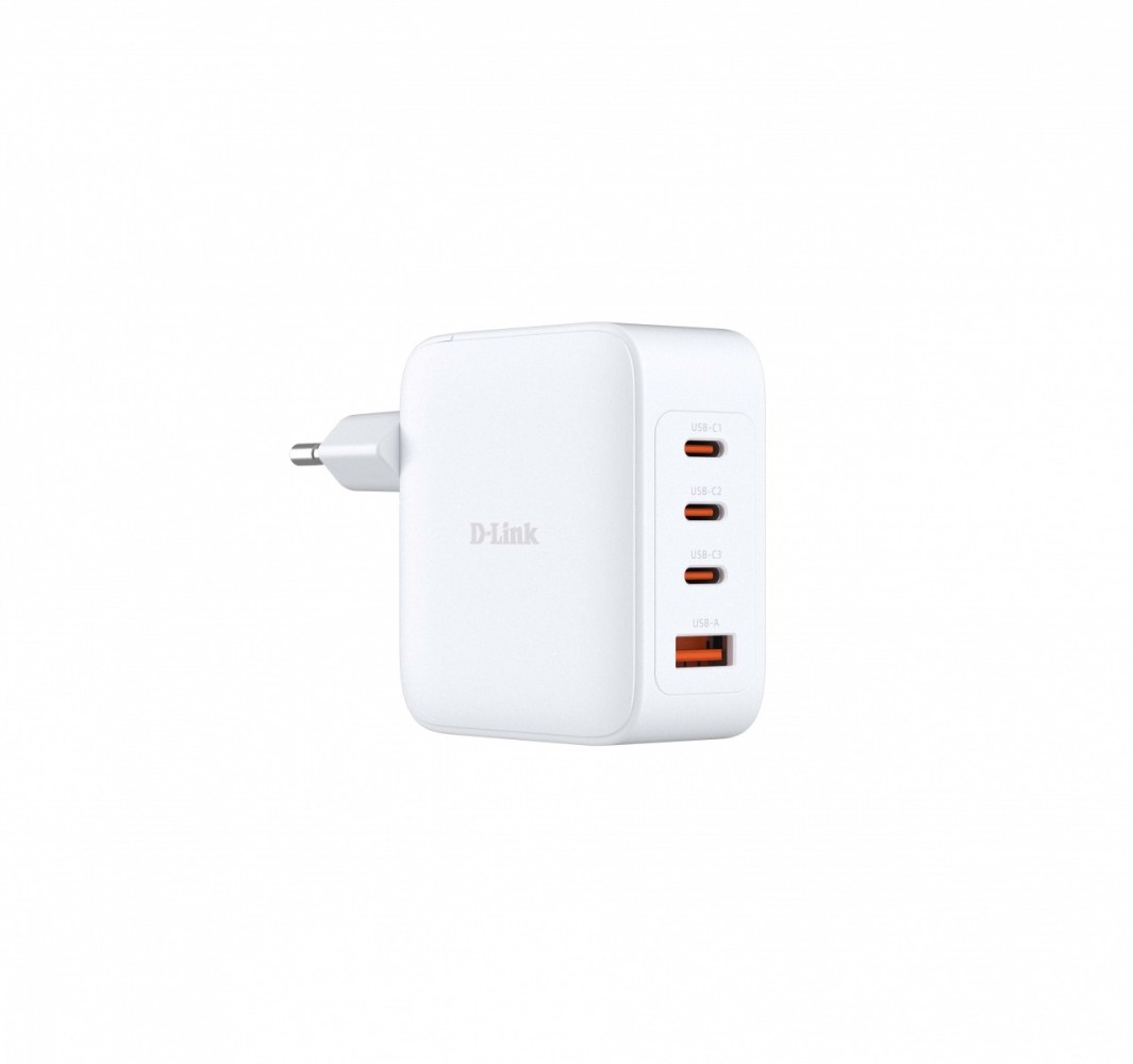 Ładowarka zasilacz GAN 100W 3x USB-C 1x USB-A 