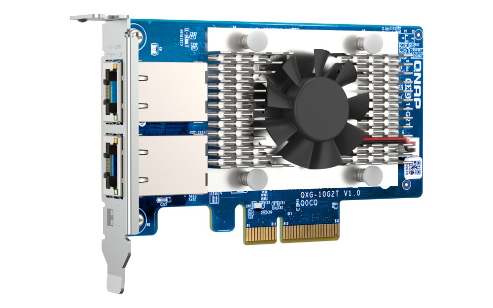 Karta sieciowa QXG-10G2T Dual-port 10G BASE-T 10Gb Net. Ex.Card 