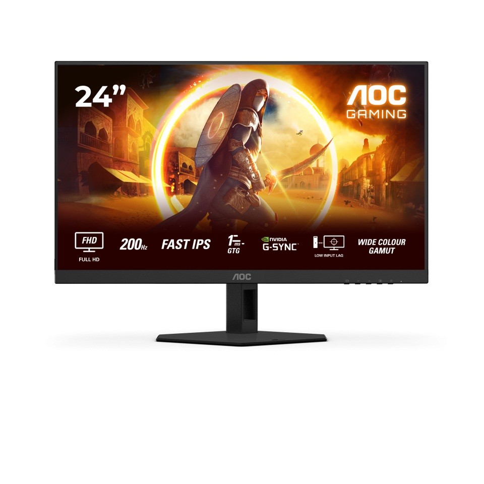 Monitor 24G4HRE 23.8 cala Fast IPS 200Hz HDMIx2 DP Głośniki 