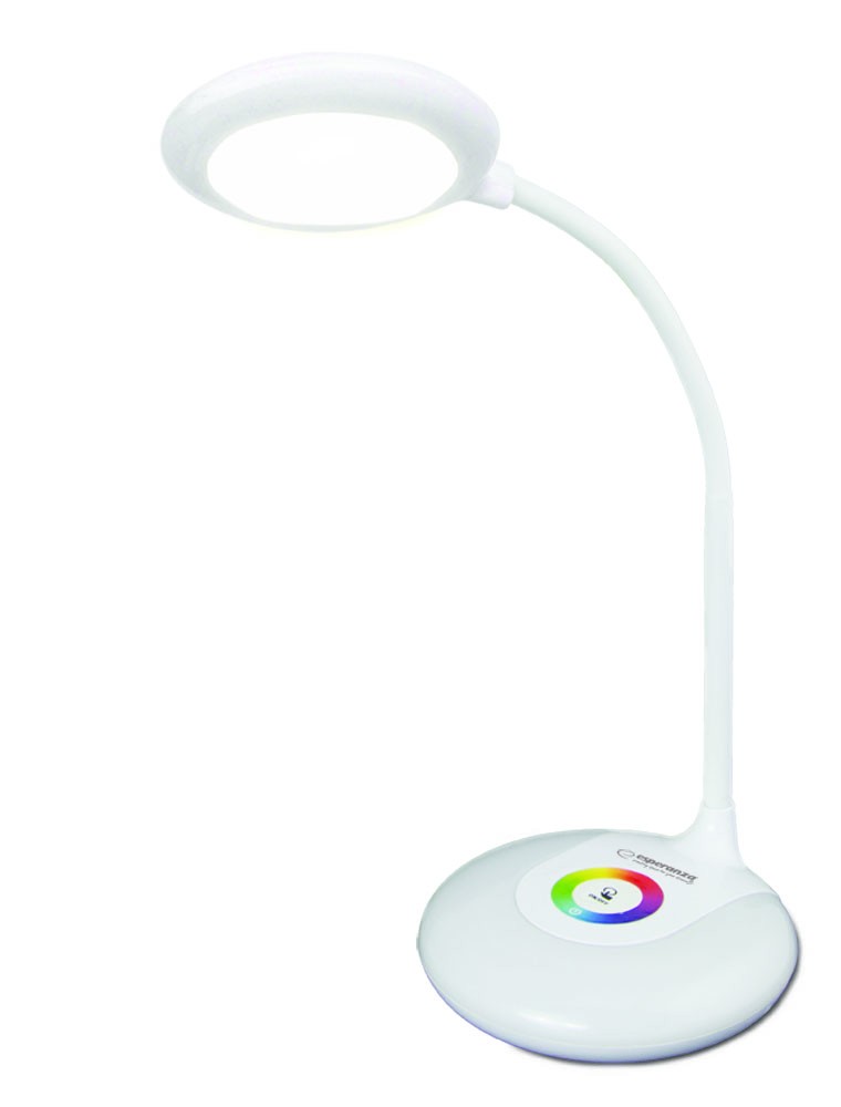 Lampka biurkowa LED z nocnym oświetleniem RGB MIZAR 