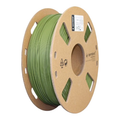 Filament PLA matowy, 1,75 mm, 1 kg, wojskowa zieleń
