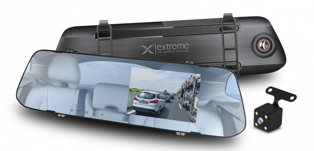 Wideorejestrator Imager z kamerą cofania 