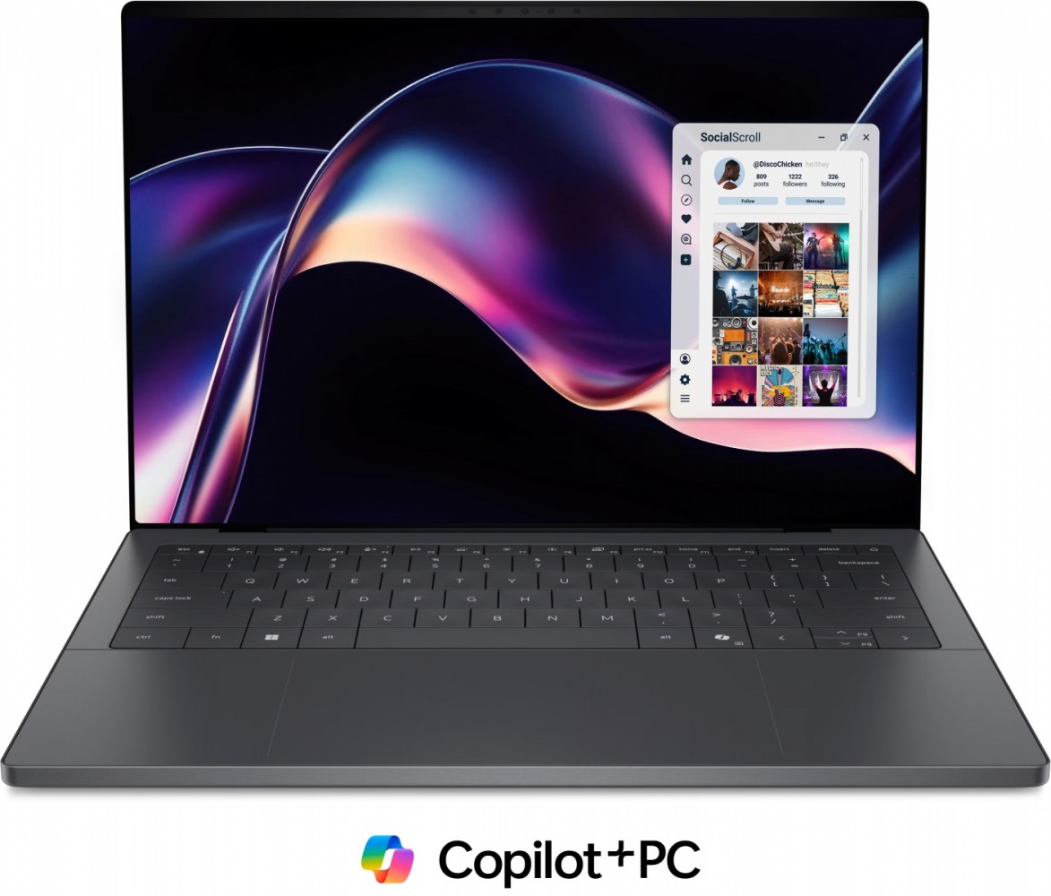 Laptop XPS 14 DA14260 Win11Pro Core Ultra X7 358H/32GB/2TB/14 TOUCH/2,8K/Intel Arc/FgrPr/Cam/Mic/Backlit Kb/3 Cell/3Y ProSupport 
