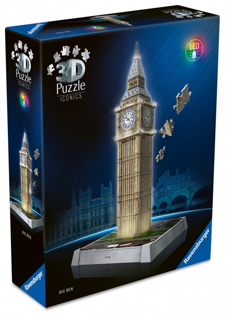 Puzzle 3D Big Ben Londyn 