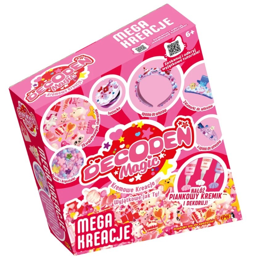 Zestaw kreatywny Deluxe Decoden Magic Mega Kreacje
