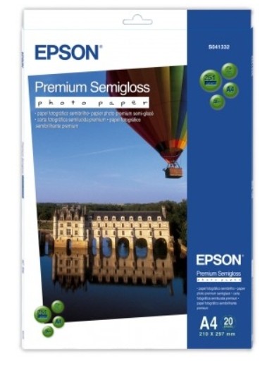 Papier Premium Semigloss Photo 20 Arkuszy 251 g/m  A4 