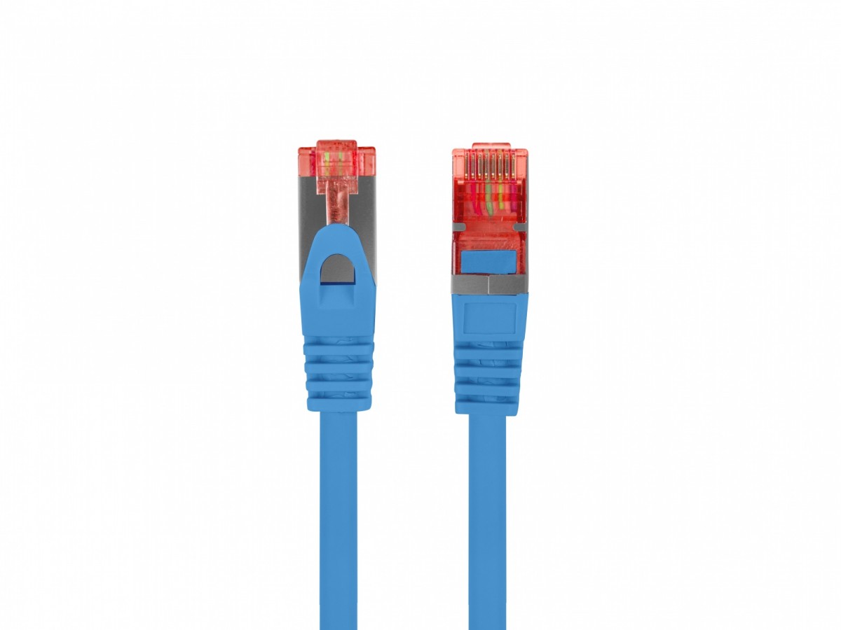 Patchcord kat.6 s/ftp lszh cu 5m niebieski fluke passed 