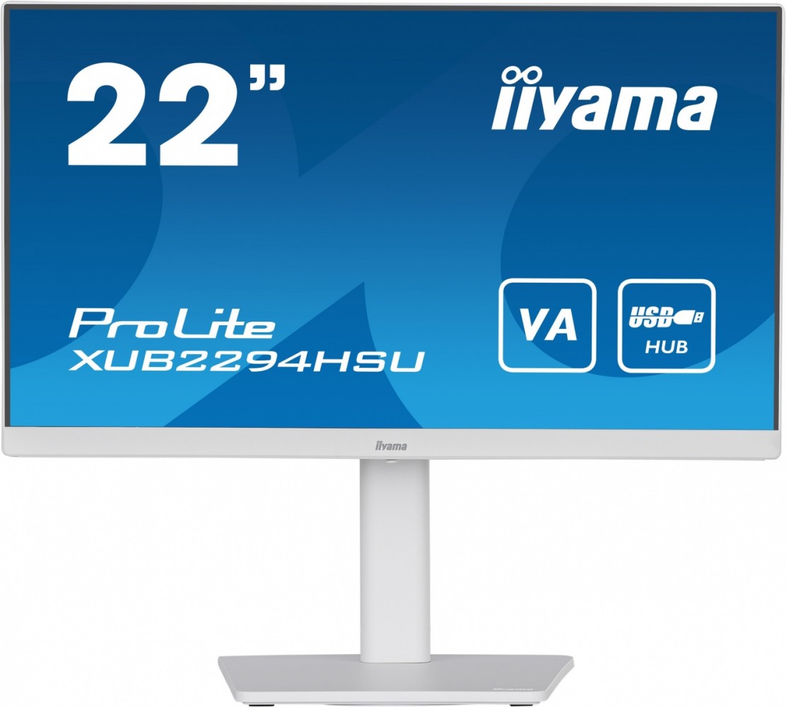 Monitor 21.5 cala XUB2294HSU-W2 VA,FHD,HDMI,DP,HAS(150mm)USB3.0,2x2W 
