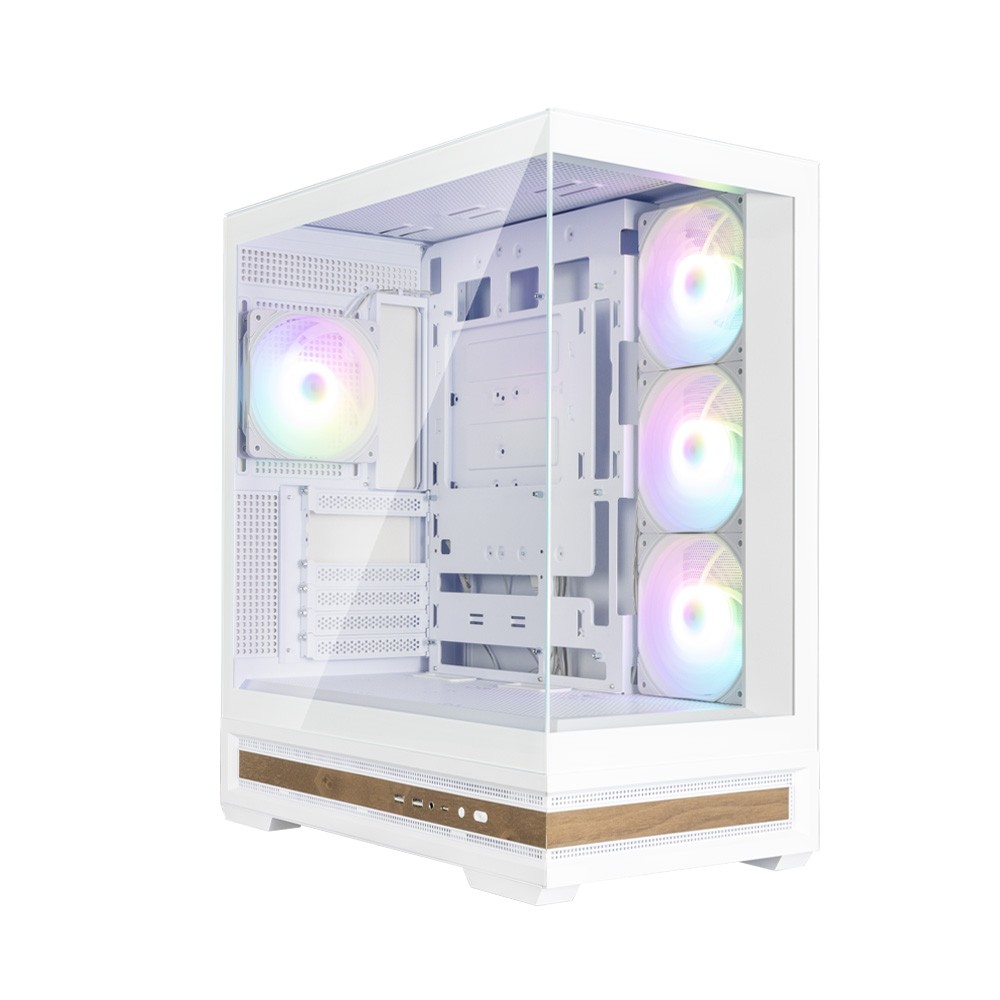 Obudowa P40 NAMU ATX Midi Tower ARGB biała
